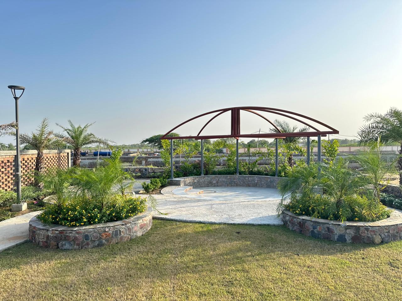 Landscaped gardens